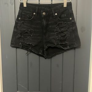american eagle strigid mom jean short- 00